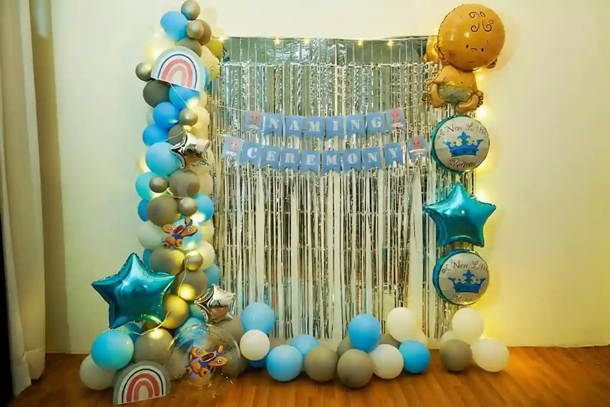 Elegant Baby Boy Naming Setup